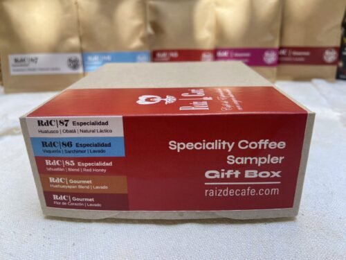 Diseño compacto del RdC Sampler Box ideal para llevar de viaje