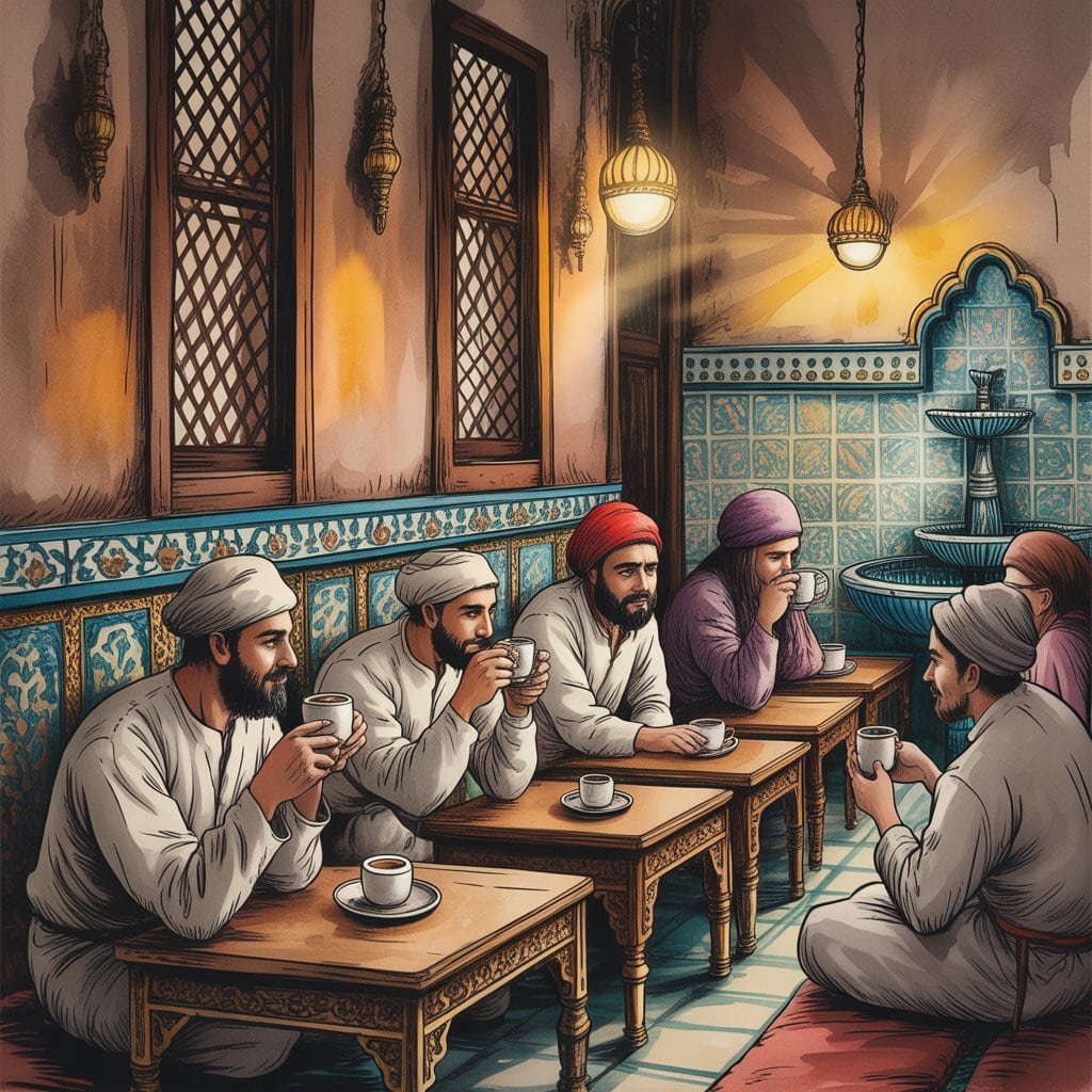 Historia del café en Arabia: primeras cafeterías en La Meca y Medina