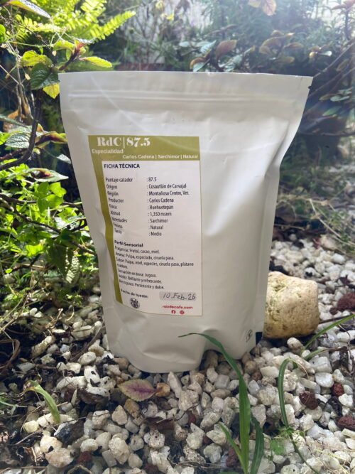 Café Especialidad Sarchimor 250g Tras